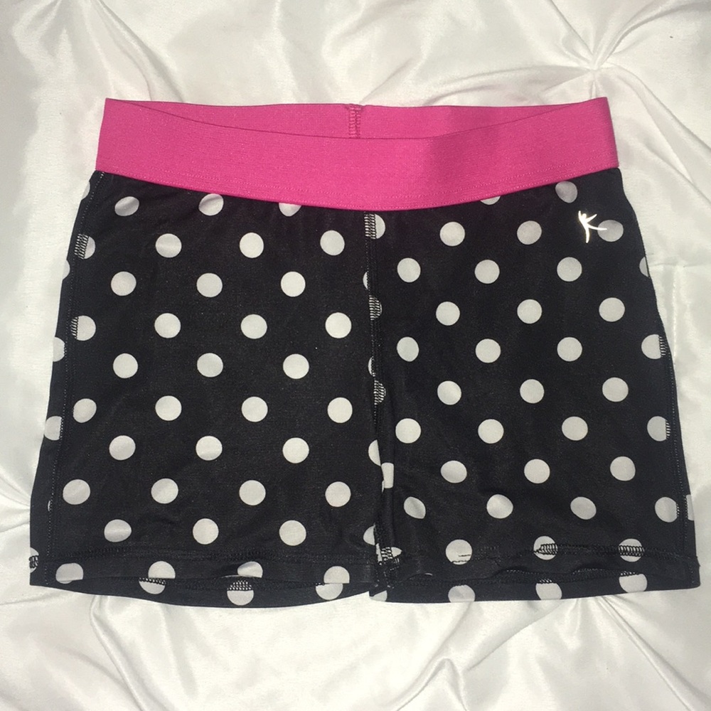Polka dot spandex